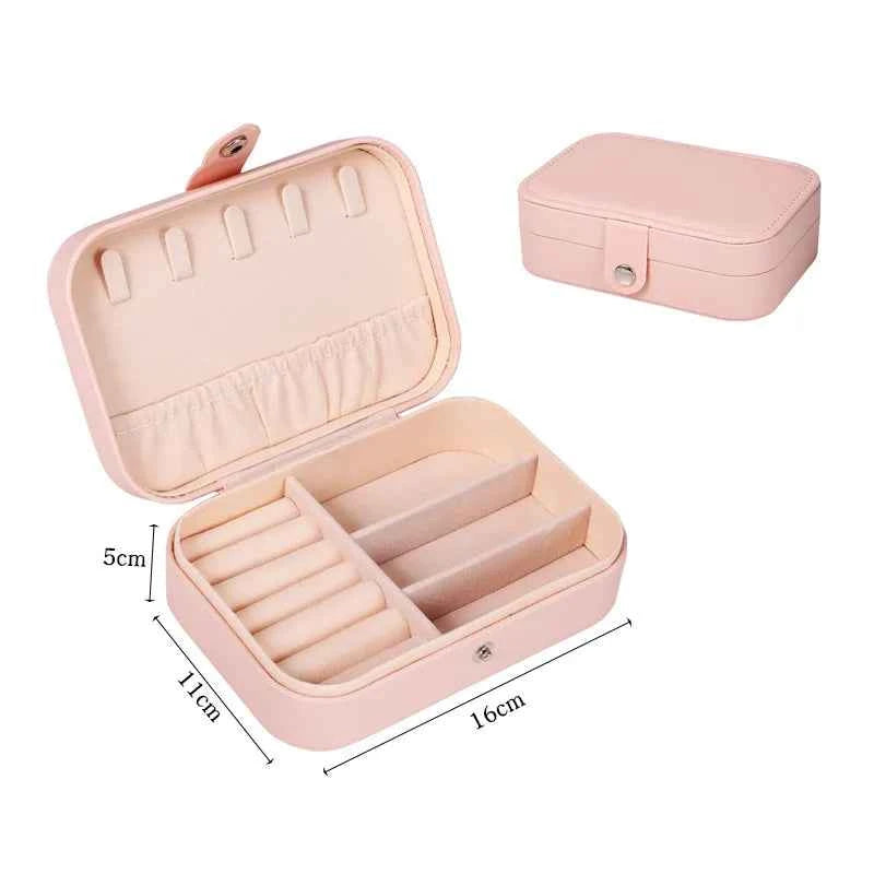 Portable Jewellery Box Organiser – Travel Storage Case
