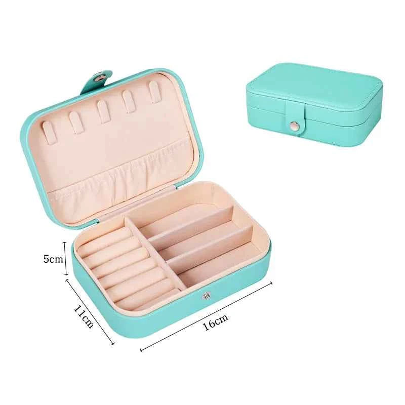 Portable Jewellery Box Organiser – Travel Storage Case