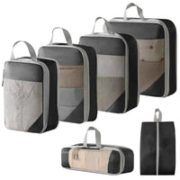Compression Packing Cubes – Travel Organiser Set (3-5‑Piece)