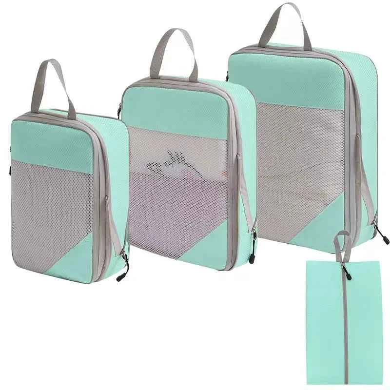 Compression Packing Cubes – Travel Organiser Set (3-5‑Piece)