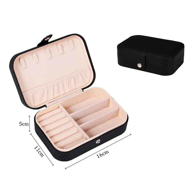 Portable Jewellery Box Organiser – Travel Storage Case