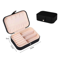 Portable Jewellery Box Organiser – Travel Storage Case