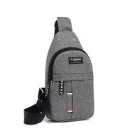 Men’s Waterproof Crossbody Bag – Nylon Outdoor Shoulder Bag