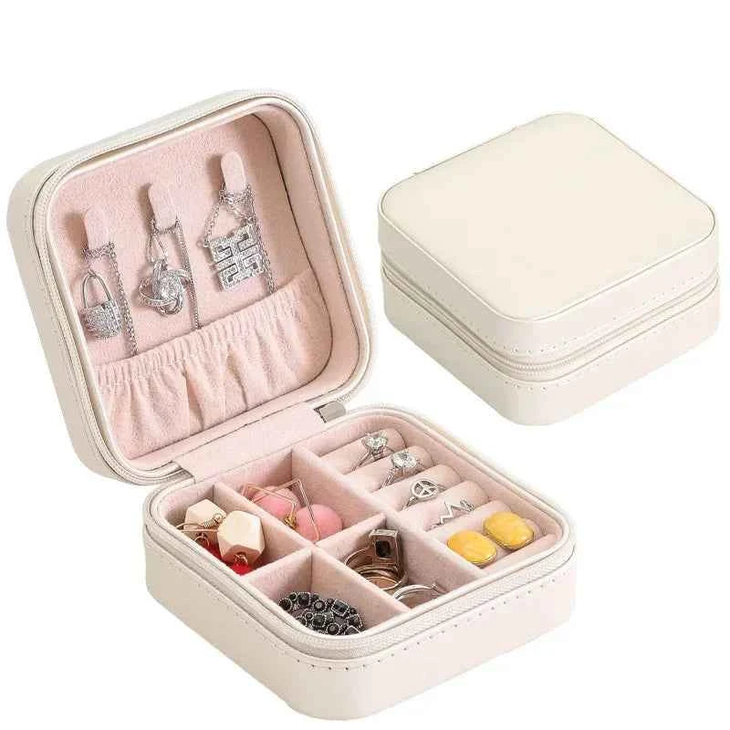 Portable Jewellery Box Organiser – Travel Storage Case