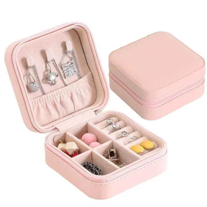 Portable Jewellery Box Organiser – Travel Storage Case