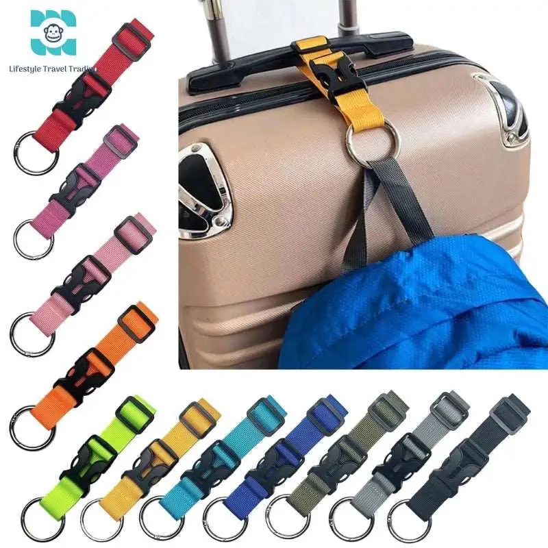 Adjustable Nylon Luggage Straps - Lifestyle Travel Trading - Luggage Straps