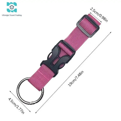 Adjustable Nylon Luggage Straps - Lifestyle Travel Trading - 