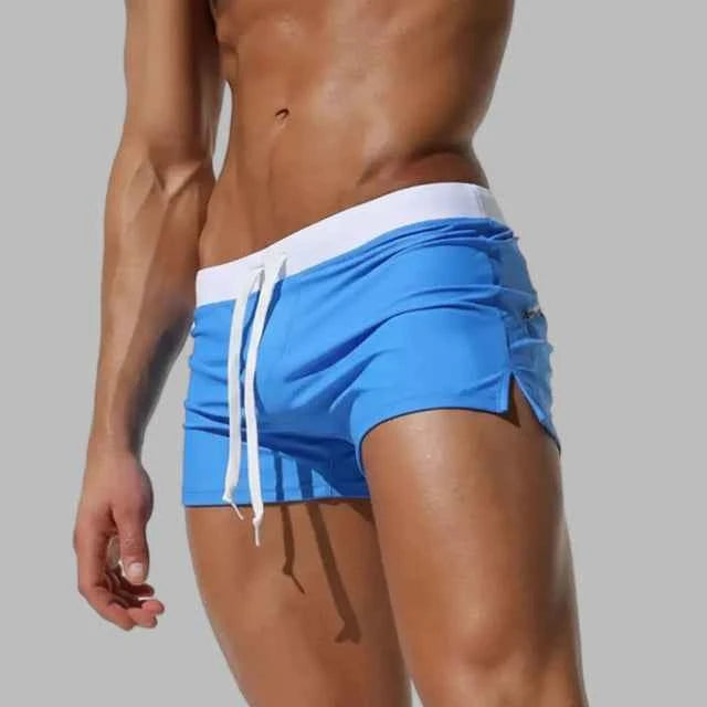 Men’s Breathable Swimsuit | Quick‑Dry Trunks & Boxer Briefs