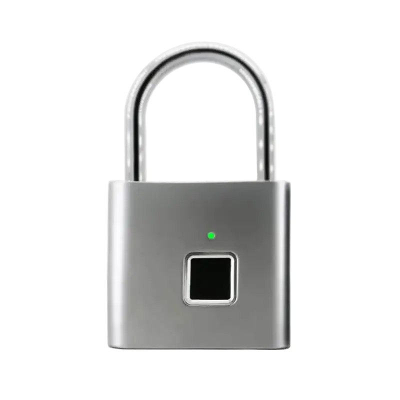 Biometric Fingerprint Padlock USB Rechargeable - Lifestyle Travel Trading