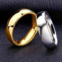 Titanium Ring – 6 mm Hypoallergenic Wedding Band - Lifestyle Travel Trading
