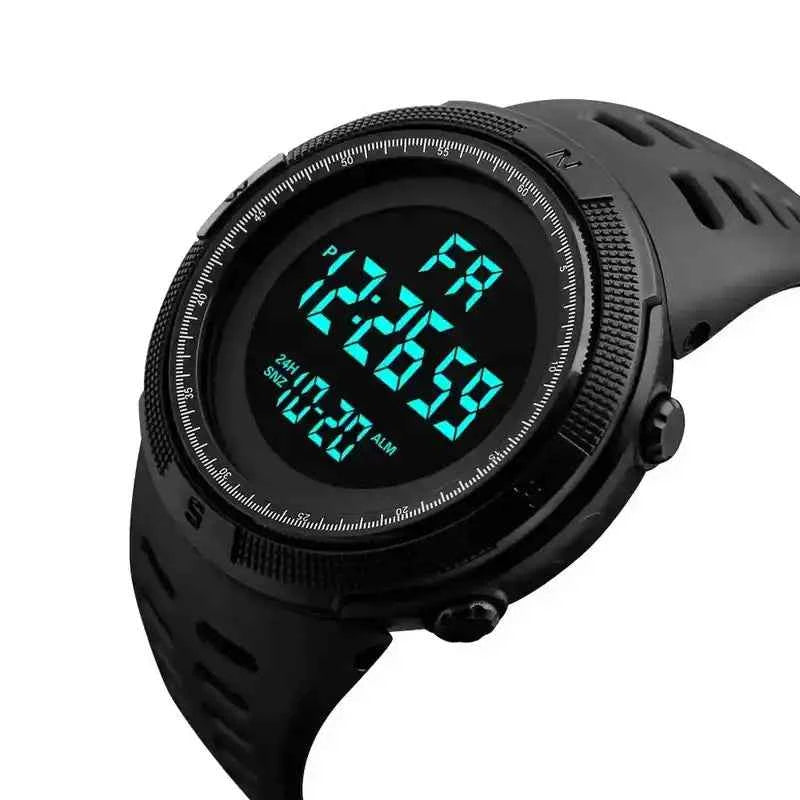 Military Quartz Watch | Men's Digital LED Sports Timepiece - Lifestyle Travel Trading
