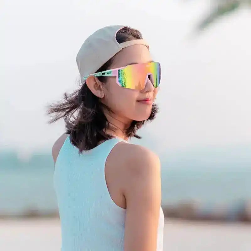 Outdoor Cycling Sunglasses | UV400 Sports Eyewear with Non-Slip Design Dropified