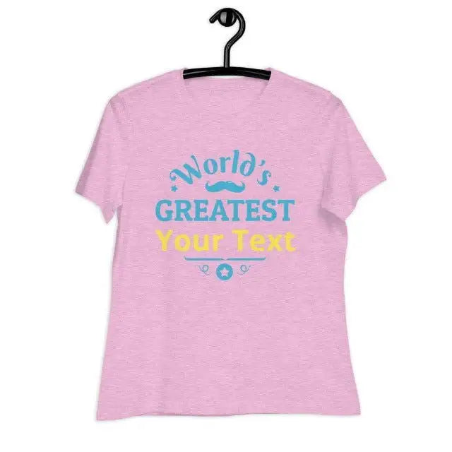 Customisable Women's Relaxed T-Shirt - Lifestyle Travel Trading - 