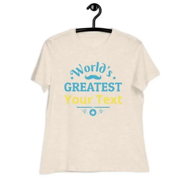 Customisable Women's Relaxed T-Shirt - Lifestyle Travel Trading - 