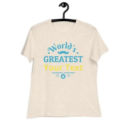 Customisable Women's Relaxed T-Shirt - Lifestyle Travel Trading - 