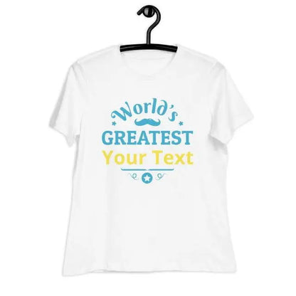 Customisable Women's Relaxed T-Shirt - Lifestyle Travel Trading - 