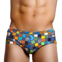 Graffiti Style Swim Trunks | Men's Quick‑Dry Beach Shorts