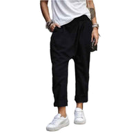 Women’s Harem Pants with Pockets – Streetwear Casual Trousers