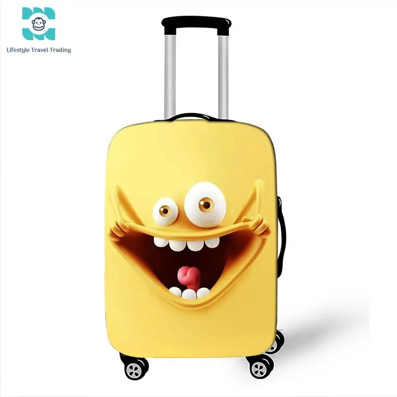 Funny Expression Luggage Covers - Lifestyle Travel Trading - 