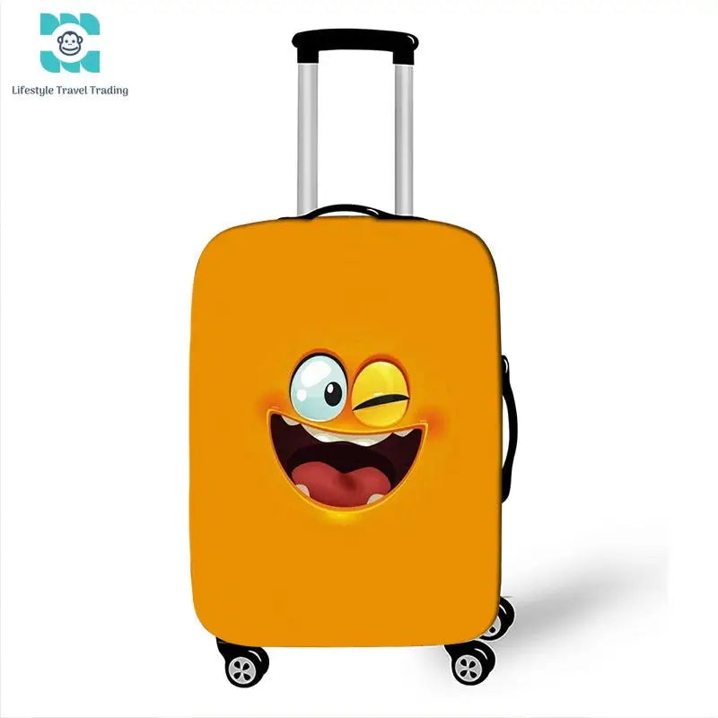 Funny Expression Luggage Covers - Lifestyle Travel Trading - 