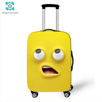 Funny Expression Luggage Covers - Lifestyle Travel Trading - 