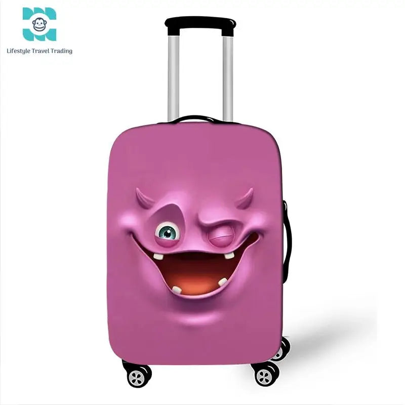 Funny Expression Luggage Covers - Lifestyle Travel Trading - 