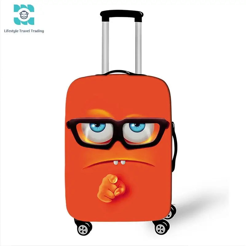 Funny Expression Luggage Covers - Lifestyle Travel Trading - 