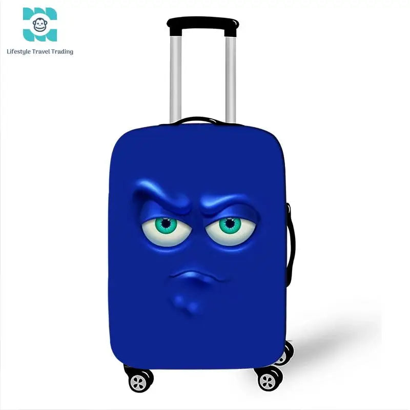 Funny Expression Luggage Covers - Lifestyle Travel Trading - 