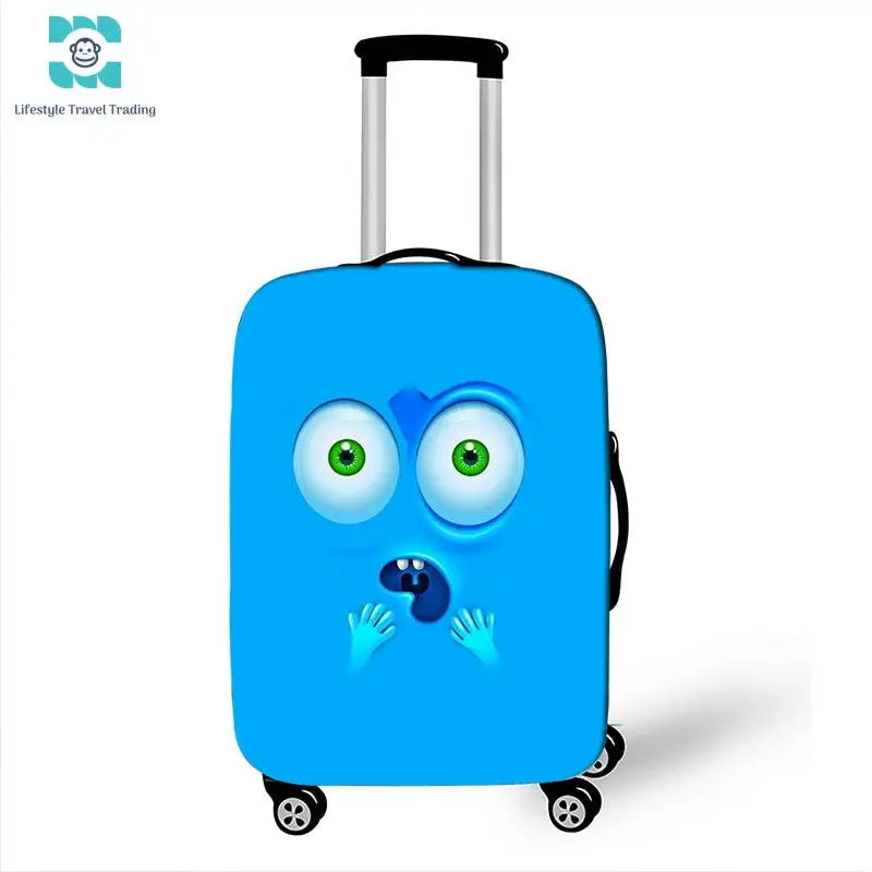 Funny Expression Luggage Covers - Lifestyle Travel Trading - 