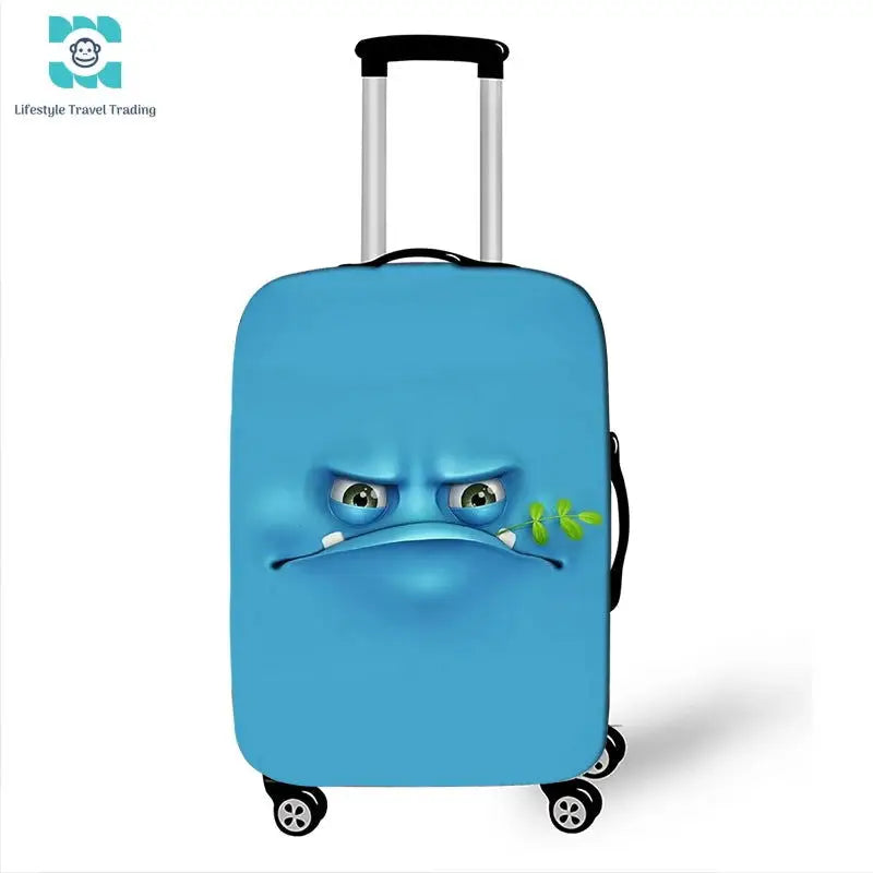 Funny Expression Luggage Covers - Lifestyle Travel Trading - 