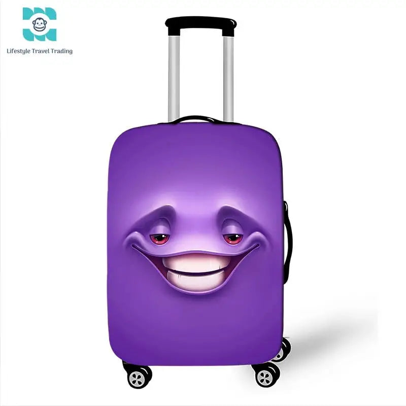 Funny Expression Luggage Covers - Lifestyle Travel Trading - 