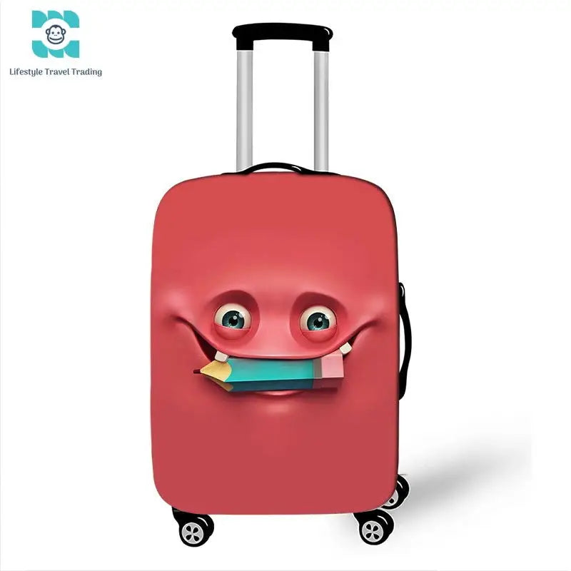 Funny Expression Luggage Covers - Lifestyle Travel Trading - 