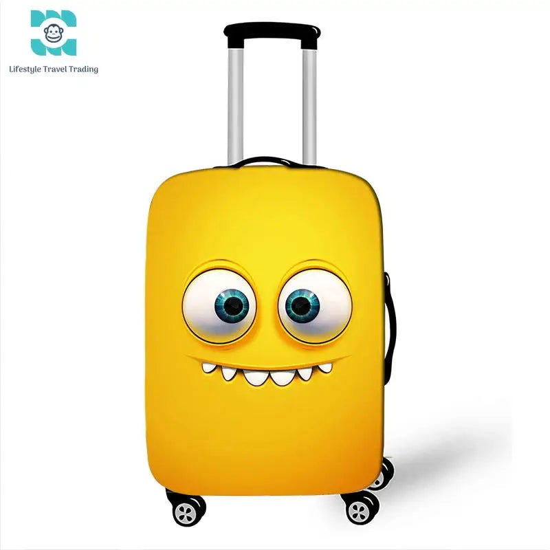 Funny Expression Luggage Covers - Lifestyle Travel Trading - 