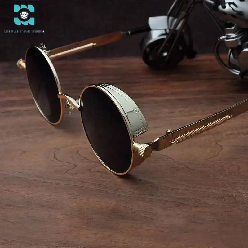 Luxury Designer Gothic Steampunk Sunglasses - Lifestyle Travel Trading - 