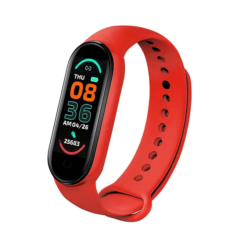 M6 Smart Watch Men Women Fitness Smart Bracelet Sports Band Heart Rate Blood Pressure Monitor Waterproof Multi-function Watches - Lifestyle Travel Trading