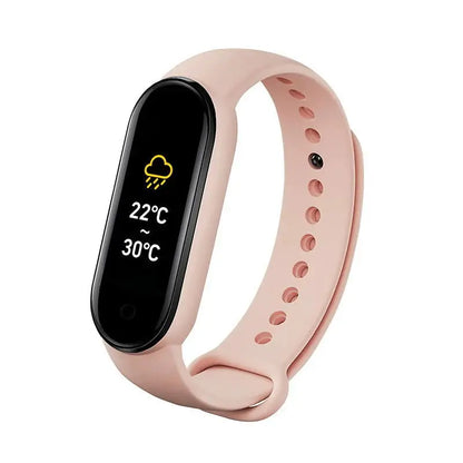 M6 Smart Watch Men Women Fitness Smart Bracelet Sports Band Heart Rate Blood Pressure Monitor Waterproof Multi-function Watches - Lifestyle Travel Trading