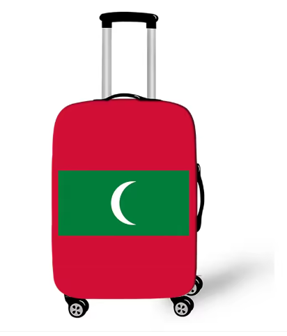 Protective Flag Design Travel Covers for Patriotic Luggage