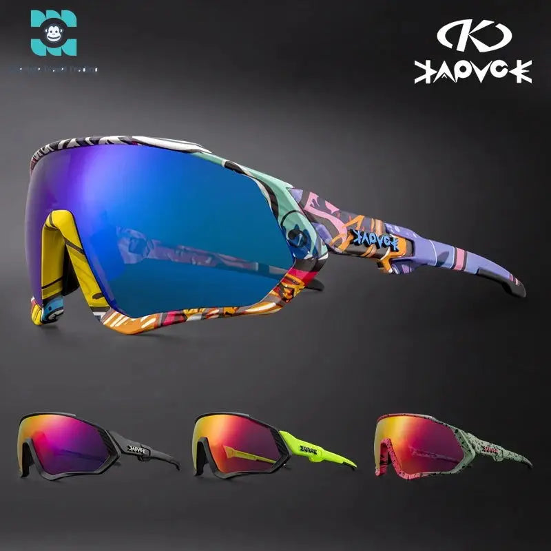 Polarized Cycling Sunglasses - UV Protection, Lightweight, Durable - Lifestyle Travel Trading - Sunglasses