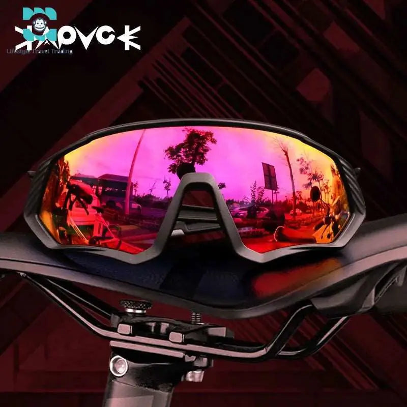 Polarized Cycling Sunglasses - UV Protection, Lightweight, Durable - Lifestyle Travel Trading - 