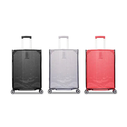 PVC Suitcase Protector Cover Transparent Luggage Protector Rolling Luggage Cover - Lifestyle Travel Trading - Luggage Protectors