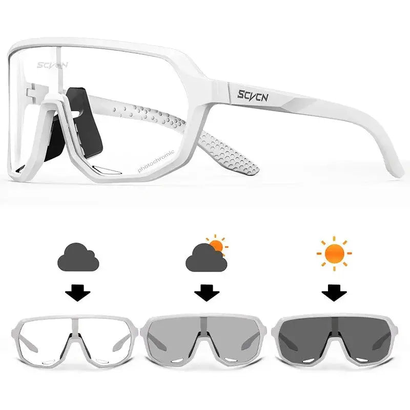 SCVCN UV400 Photochromic Cycling Glasses - Lifestyle Travel Trading - 