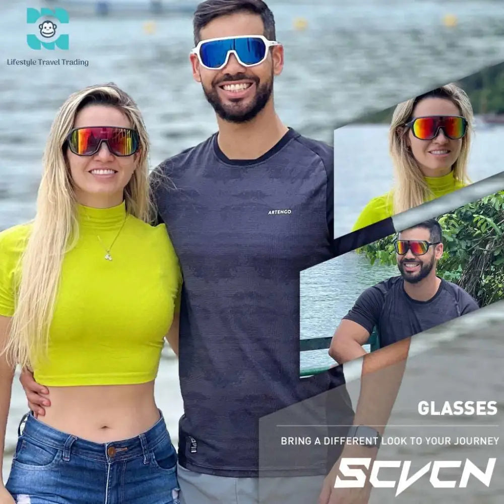 SCVCN UV400 Photochromic Cycling Glasses - Lifestyle Travel Trading - 