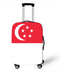 Protective Flag Design Travel Covers for Patriotic Luggage