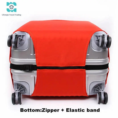 Thick Elastic Single Colour Luggage Covers - Lifestyle Travel Trading - 