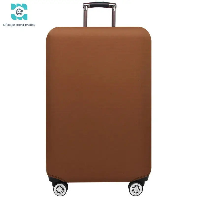 Thick Elastic Single Colour Luggage Covers - Lifestyle Travel Trading - 