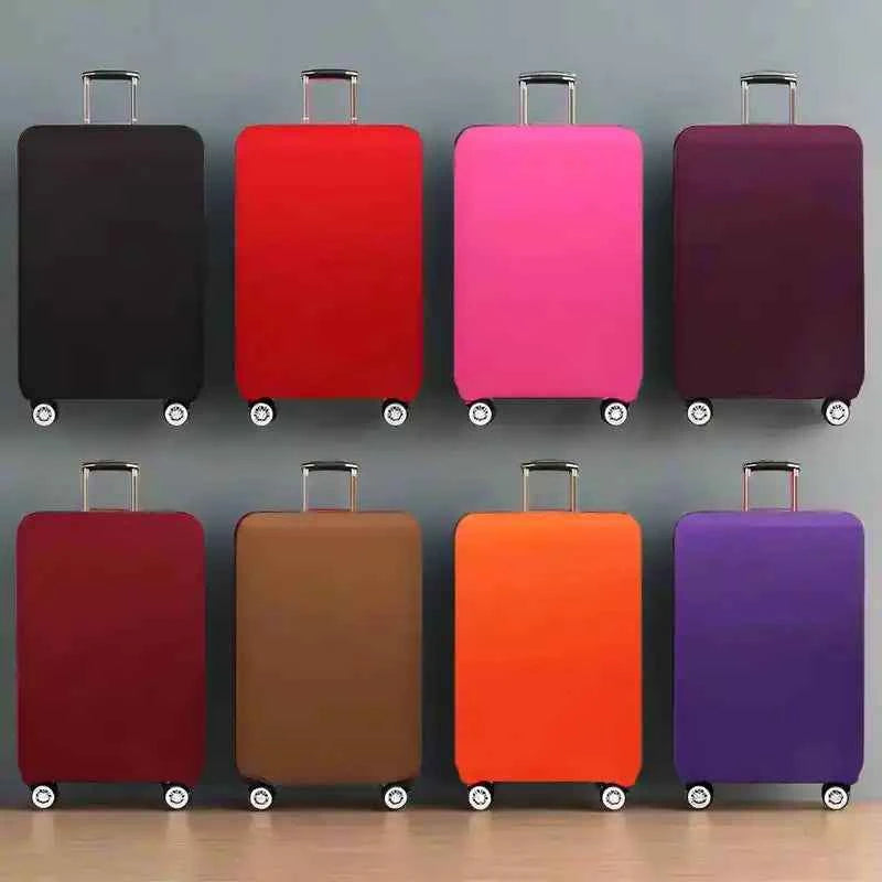 Elastic Luggage Protector – Thick Stretch Suitcase Cover with Zipper - Lifestyle Travel Trading