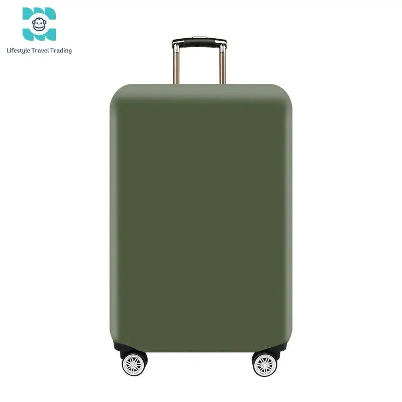 Thick Elastic Single Colour Luggage Covers - Lifestyle Travel Trading - 