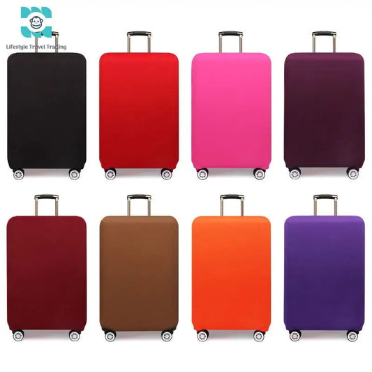 Thick Elastic Single Colour Luggage Covers - Lifestyle Travel Trading - Luggage Protectors