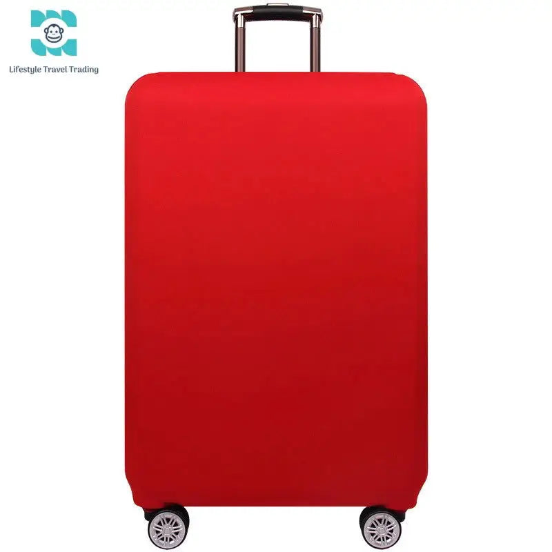 Thick Elastic Single Colour Luggage Covers - Lifestyle Travel Trading - 