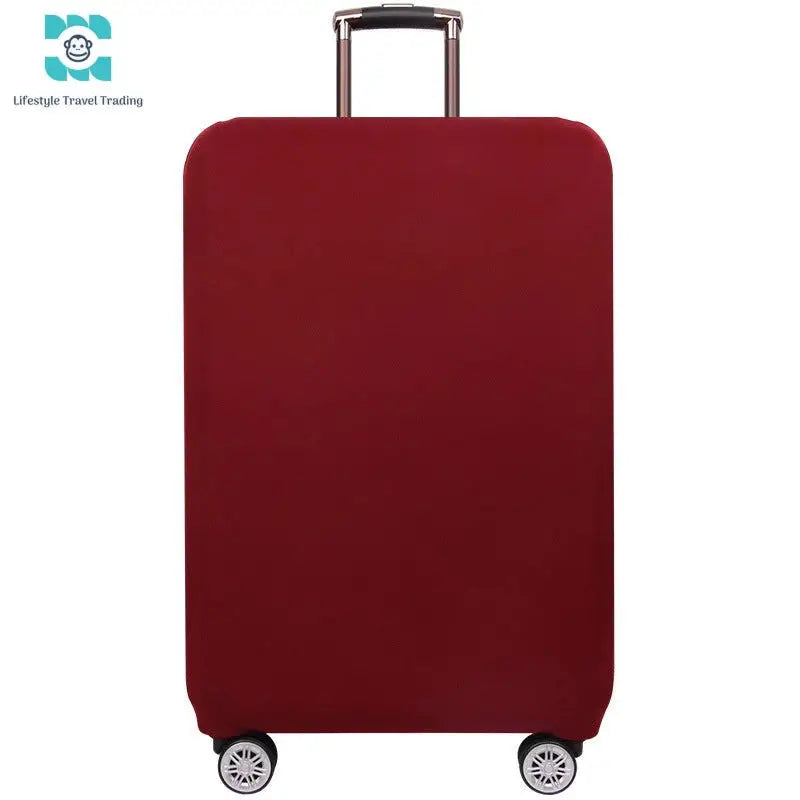 Thick Elastic Single Colour Luggage Covers - Lifestyle Travel Trading - 